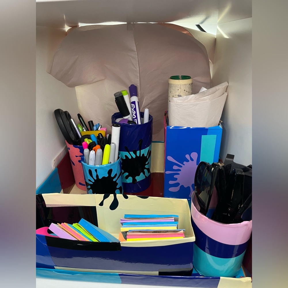 Fun Splat Colorful Desk Organizer Set - Picture 11 of 11
